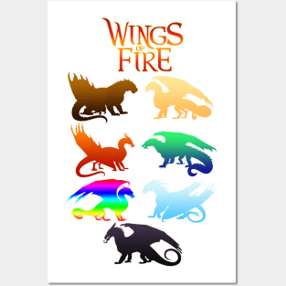 Wings of Fire Tribes Posters and Art